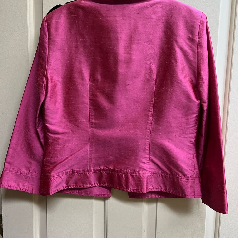 Joseph Ribkoff Vibrant Pink Jacket - Picture 6 of 10